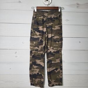 PLACE Boy's Camo Cargo Pants Cotton  Outdoor Gorpcore.
